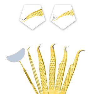 Pince à épiler colorée la plus populaire meilleure vente pince à cils d'isolement réduire la fatigue des mains pour un usage professionnel - Product Image 5