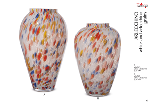 Décoration d'intérieur de luxe en verre de Murano Arlecchino de Tammaro Home, design artisanal italien haut de gamme - Product Image 1