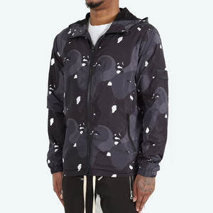 Chaqueta cortavientos impermeable para hombre de nueva moda personalizada de calidad superior con chaqueta cortavientos informal de manga larga para hombre - Product Image 2