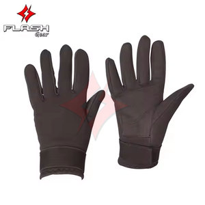 Nouvelle arrivée Fournisseur vérifié Gants d'équitation personnalisés de haute qualité Vente en gros équestre avec des matériaux en cuir et PU - Product Image 4