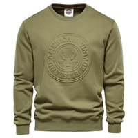 Sudadera Unisex Extra Grande con Logotipo Personalizado Bordado en 3D, 100% Algodón, Estilo Urbano