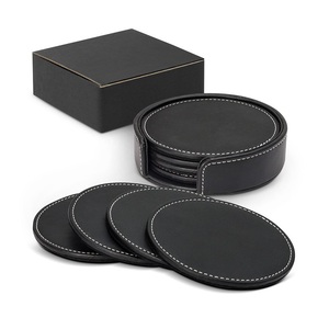 ถาดรองแก้วหนังแบบกลม,อุปกรณ์สำหรับโต๊ะขนาดที่กำหนดเองที่วางแก้วเครื่องดื่มสำหรับห้องครัวและโต๊ะดีไซน์ล่าสุด - Product Image 6