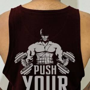 Nouveautés Débardeur musculaire respirant en tricot de couleur unie grande taille personnalisé hommes Stringer vente en gros de vêtements de Fitness Slim High - Product Image 2