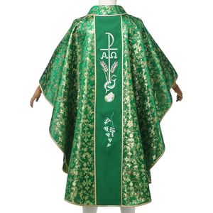 Vêtements liturgiques catholiques traditionnels, vêtements religieux brodés de haute qualité, chasuble d'église sur mesure, robes de prêtre - Product Image 2