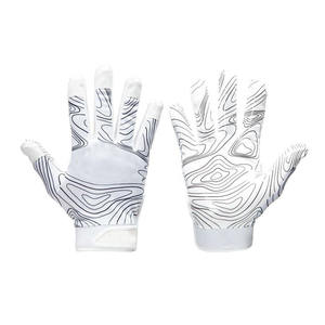 Gants de football américain adaptés aux positions d'attaque et de défense offrant un confort Logo personnalisé Gants de football américain - Product Image 6