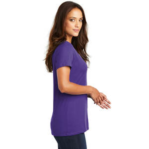 Nueva Camiseta de Manga Corta con Cuello en V de Secado Rápido para Gimnasio, Camiseta Transpirable Ajustada para Mujer - Product Image 3