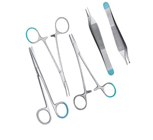 Forceps droit stérile jetable chirurgical de l'artère 12cm de Spencer Wells à usage unique - Product Image 6