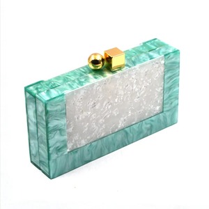 2025 Offre Spéciale meilleure qualité résine strass sac de soirée dame pochette à la main luxe bohème mariage personnalisable sac à main - Product Image 1