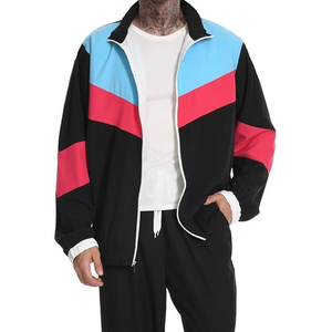 Conjunto Deportivo Informal de Dos Piezas para Otoño, Corte Regular, 100% Algodón, Cortavientos, Ligero, Sudadera con Capucha y Cremallera, Pantalones Jogger Holgados - Product Image 4