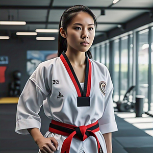 Uniforme de Taekwondo de algodón 100% de alta calidad para hombres, ropa de entrenamiento de boxeo personalizable, equipo de artes marciales de calidad - Product Image 1