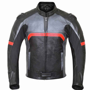 Veste de course moto légère, confortable et respirante pour hommes / Veste moto tendance pour hommes, en peau de mouton - Product Image 1