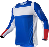 Maillot de motocross personnalisé coupe-vent respirant à séchage rapide anti-UV grande taille pour la course tout-terrain et le downhill