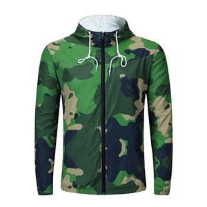 Veste coupe-vent à sublimation de qualité supérieure avec logo personnalisé fabriqué en usine veste de randonnée extérieure d'hiver légère et résistante à l'eau - Product Image 1