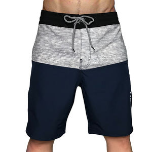 Shorts de surf en maille respirants, à séchage rapide, écologiques, durables, avec cordon de serrage, tissu personnalisé, pour hommes, fabrication OEM - Product Image 4