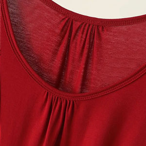 Débardeur pour femmes en gros, t-shirt à manches courtes, logo personnalisé, haut de printemps, bas fin, imprimé 3D, appliques, masque, bandage - Product Image 3