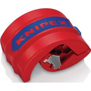 Cortador de Tubos BiX para Tubos de 20-50 mm, Longitud 186 mm, Plástico, KNIPEX - Product Image 1