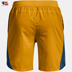 Pantalones cortos de gimnasia definitivos al por mayor 100% poliéster informales cómodos pantalones cortos deportivos de algodón en blanco personalizados para hombres - Product Image 2