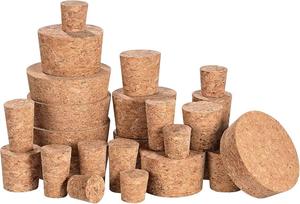 Eco Friendly Custom <b>Cork</b> Stopper 100ml Wine Champagne <b>Bottles</b> Food Grade Synthetic Digital Printing 2.0mm Thickness Straight - Product Image 5