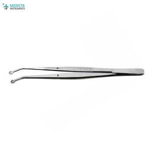 Pinzas de sutura de maíz dental pinzas quirúrgicas de precisión de acero inoxidable de 12cm para sutura y uso dental clínico - Product Image 6