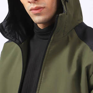 Sweat à capuche léger en coton 100% pour l'hiver, toucher doux, look sportif, superposition - Product Image 3