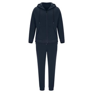 Survêtements pour hommes Survêtement doublé polaire 2 pièces Ensembles Casual Full Zip Hoodies Vestes et pantalons de jogging Vêtements d'hiver - Product Image 4