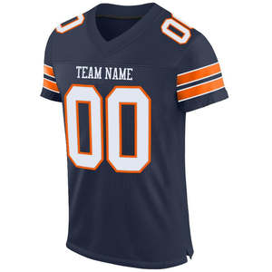 Nouveau toutes les 32 équipes Stich broderie nom numéro USA Football américain maillot uniformes Sublimation - Product Image 3