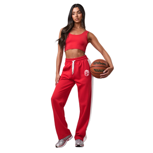 Pantalons de jogging de sport haut de gamme pour femmes, pantalons en polaire chauds pour l'entraînement, le fitness et les vêtements d'hiver - Product Image 1