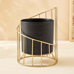 Mini jardinières suspendues en métal à la mode pour le jardin et la maison Élevez votre espace avec des conceptions élégantes pour une utilisation au sol de balcon et de salon - Product Image 2