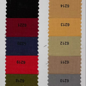 Tela para camisas de algodón polivinílico asequible, textil tejido liso para ropa de hombre y mujer en una oficina asequible - Product Image 1