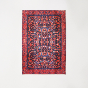Tapis persan rouge vintage turc Art Déco, tapis Kilim turc vieilli, tapis tribal bohème, fournisseur OEM ODM - Product Image 1