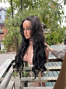 Wholesale Double Drawn 13X4 13X6 HD Swiss Lace Frontal Wig,Raw Virgin Cuticle Aligned Wig, Human <b>Hair</b> Lace Front Layer Wig - Product Image 4