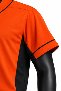 Conjunto de Uniforme de Béisbol Personalizado, Camiseta y Pantalones de Béisbol con Botones, Transpirable, de Secado Rápido, Kit de Equipo, Fabricante OEM ODM de Marca Privada - Product Image 3