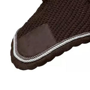 2024 OEM fábrica al por mayor velo de mosca de caballo barato cuidado de caballo silencioso crochet oreja red capó equipo de caballo - Product Image 3