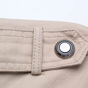 Streetwear décontracté pour hommes, blouson d'hiver chaud en polaire avec fermeture éclair, manteaux en tissu et toile style hip-hop, service OEM disponible - Product Image 3