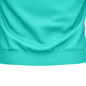 Sudadera Personalizada para Hombre con Cierre de Cremallera de un Cuarto, Color Verde Agua Degradado, con Logotipo Impreso, Manga Larga, Ropa Deportiva para Entrenamiento - Product Image 6