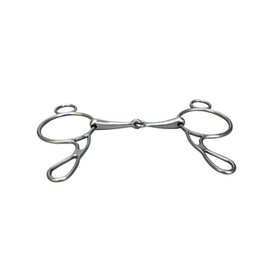 Bocado de alta calidad para caballos con anillo suelto, de acero inoxidable, personalizable, accesorios ecuestres - Product Image 1