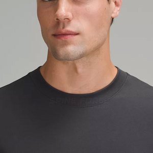 T-shirt à manches longues pour homme, 100% coton de haute qualité, couleurs unies, écologique, séchage rapide, 220g, impression à manches longues, coupe classique - Product Image 4