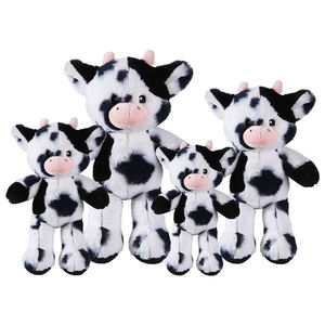 Fluffy Soft Farm Animal Toys Milk <b>Cow</b> Plush Toys Custom Design Animal Plushies Baby Toys - Product Image 1