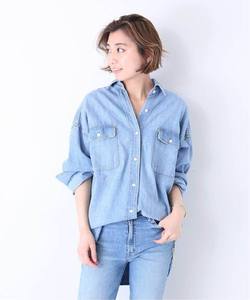 เสื้อยีนส์แขนยาวสำหรับผู้ชายเสื้อยีนส์สีสันสดใส - Product Image 3