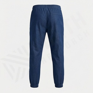 Pantalons de survêtement en coton slim fit pour hommes, personnalisation de la marque, pantalons de sport confortables, fournisseur en gros direct d'usine, durables - Product Image 2