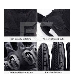Guantes de Motociclismo de Nuevo Estilo para Motociclismo, Carreras Intensas, Interior Suave, Ropa Deportiva - Product Image 3