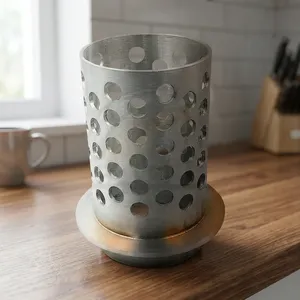 Eagle Jewellery Casting Perforated <b>Flasks</b> Flange Standard Goldsmith Jewellery Making Machine 1kg India Jewelry Making Supplies - Product Image 2