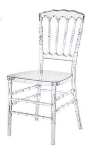 Vente en gros chaise de mariage Chiavari transparente en plastique acrylique pour événement, repas, multi couleurs - Product Image 5