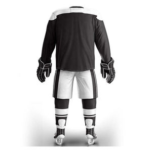 Uniformes de hockey sur glace pour hommes de haute qualité confortables et respirants avec un design unique Offre Spéciale - Product Image 3