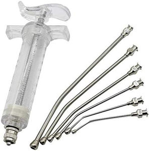Seringue d'alimentation vétérinaire de haute qualité pour oiseaux, tubes d'alimentation pour oiseaux bébés, seringue d'alimentation manuelle avec 6 tubes de gavage incurvés - Product Image 1