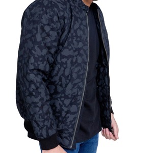 Chaqueta de bombardero para hombre de High Street 100% de cuero genuino de oveja con cremallera transpirable forro de edredón extraíble con capucha - Product Image 2