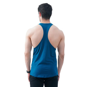 Offre Spéciale hommes sans manches séchage rapide débardeur Anti-rétrécissement col rond décontracté sport gilet personnalisé musculation Style respirant - Product Image 3