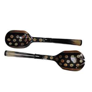 Juego de Cubiertos para Ensalada de Metal de Diseño Personalizado, Utensilios de Cocina y Cuchara para Servir en Mesa, para Uso en Hoteles y Hogares, al Mejor Precio y Buena Calidad - Product Image 6