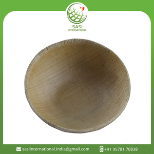Nouveauté Bols ronds profonds biodégradables écologiques pour le dîner Bols en feuille de palmier Vaisselle jetable - Product Image 2