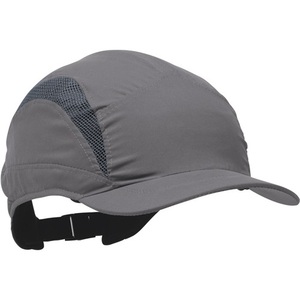 Casquette de protection classique First Base 3, 52-65 cm, grise, imperméable, EN812A1, 3M, casquette de sport promotionnelle - Product Image 1